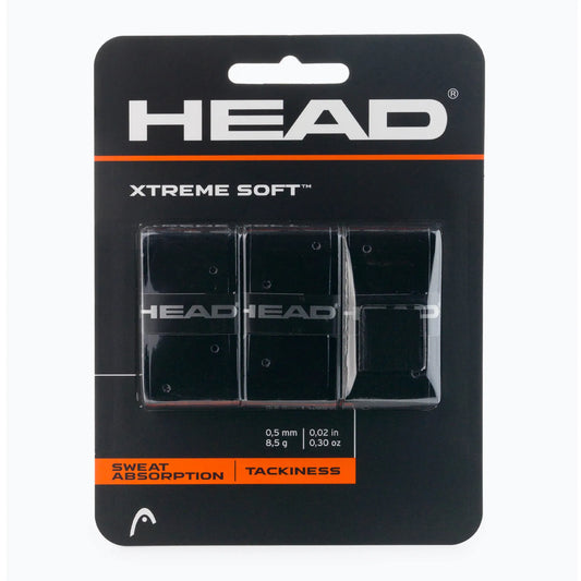 Head Xtreme Soft Negru x3