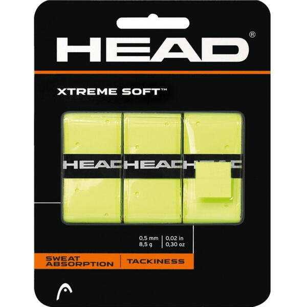 Head Xtreme Soft Galben x3