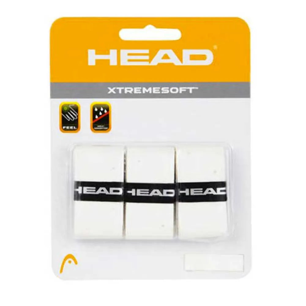 Head Xtreme Soft Alb x3