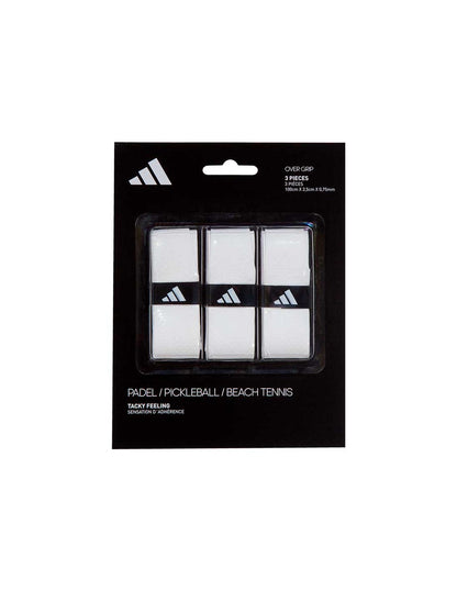 Adidas Overgrip Alb x3